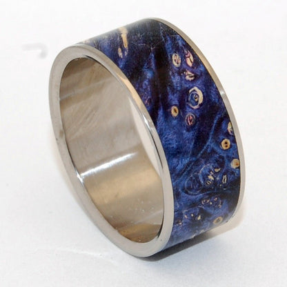 Shooting Stars | Men's Box Elder Wood Wedding Ring - Minter and Richter Designs