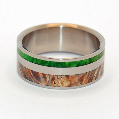 Spring Eternal | Men's Wood Wedding Ring - Minter and Richter Designs