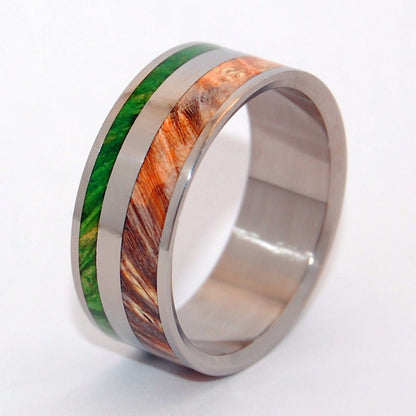 Spring Eternal | Men's Wood Wedding Ring - Minter and Richter Designs