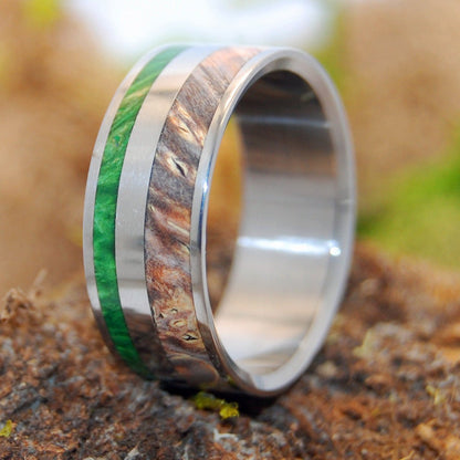 Spring Eternal | Men's Wood Wedding Ring - Minter and Richter Designs