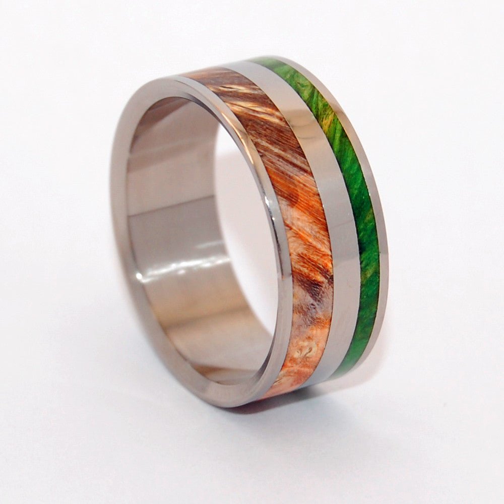 Spring Eternal | Men's Wood Wedding Ring - Minter and Richter Designs