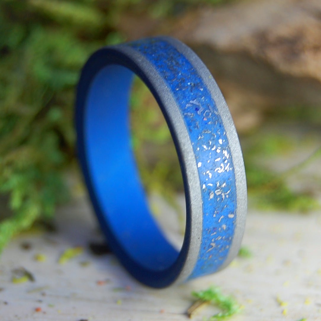 Status Pick Up | Men's Titanium Wedding Ring - Minter and Richter Designs