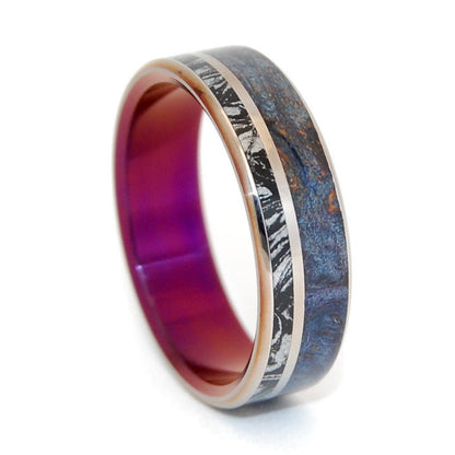 That Can Light A Room | Men's Wood, Titanium & M3 Wedding Ring - Minter and Richter Designs