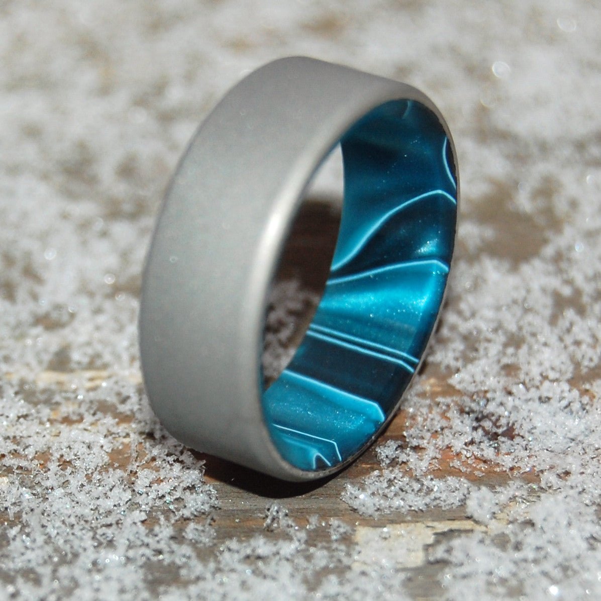 Time Travel | Men's Titanium Wedding Ring - Minter and Richter Designs