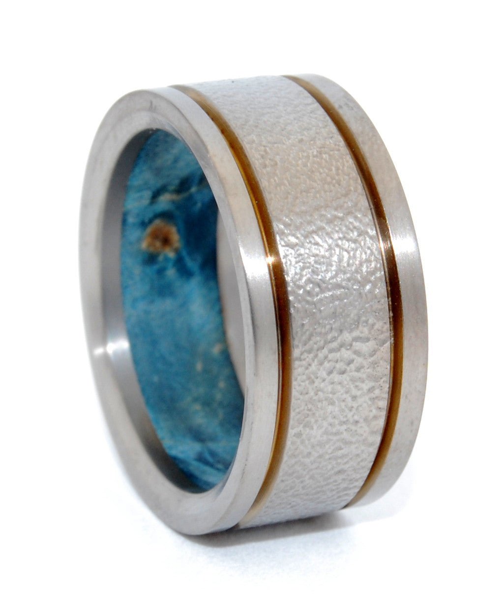 Titan | Men's Titanium & Wood Wedding Ring - Minter and Richter Designs