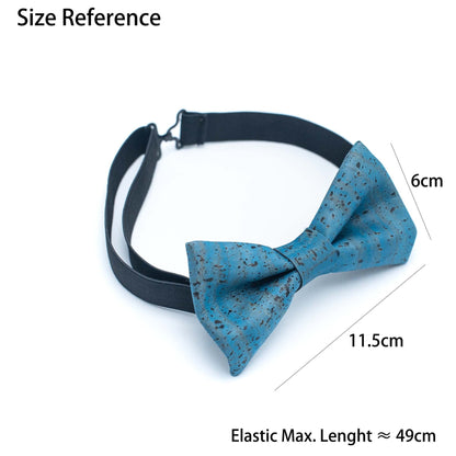 Turquoise Smart Cork Bow - Tie - Handmade Bow Tie - Groomsmen Gift - Minter and Richter Designs