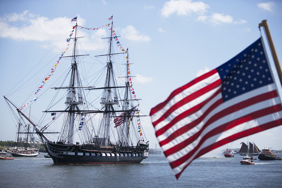 Uss Constitution War Of 1812 | Men's USS Constitution Decking, Boston Sand & Titanium Wedding Ring - Minter and Richter Designs