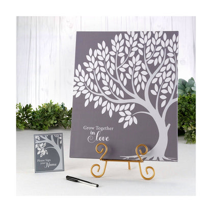 Wedding Tree Guest Book | Bridal Gift - Wedding Accessories - Alternative Signing Tree In Black - Minter and Richter Designs