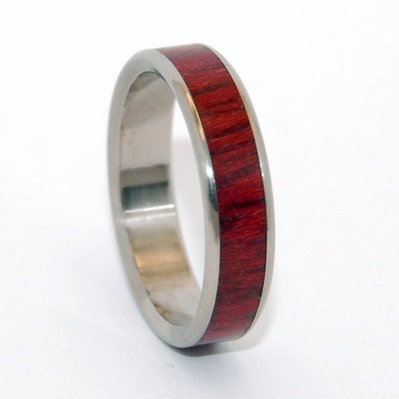 Your Brave Heart | Men's Wood Wedding Ring - Minter and Richter Designs