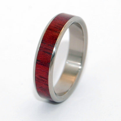 Your Brave Heart | Men's Wood Wedding Ring - Minter and Richter Designs