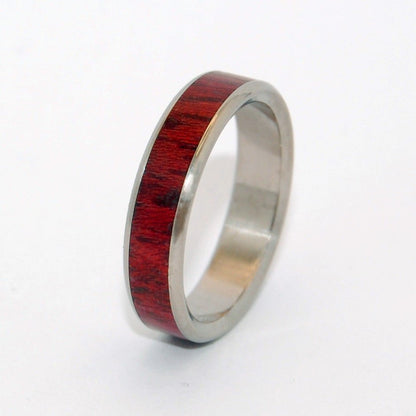 Your Brave Heart | Men's Wood Wedding Ring - Minter and Richter Designs